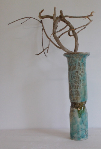 vase turquoise